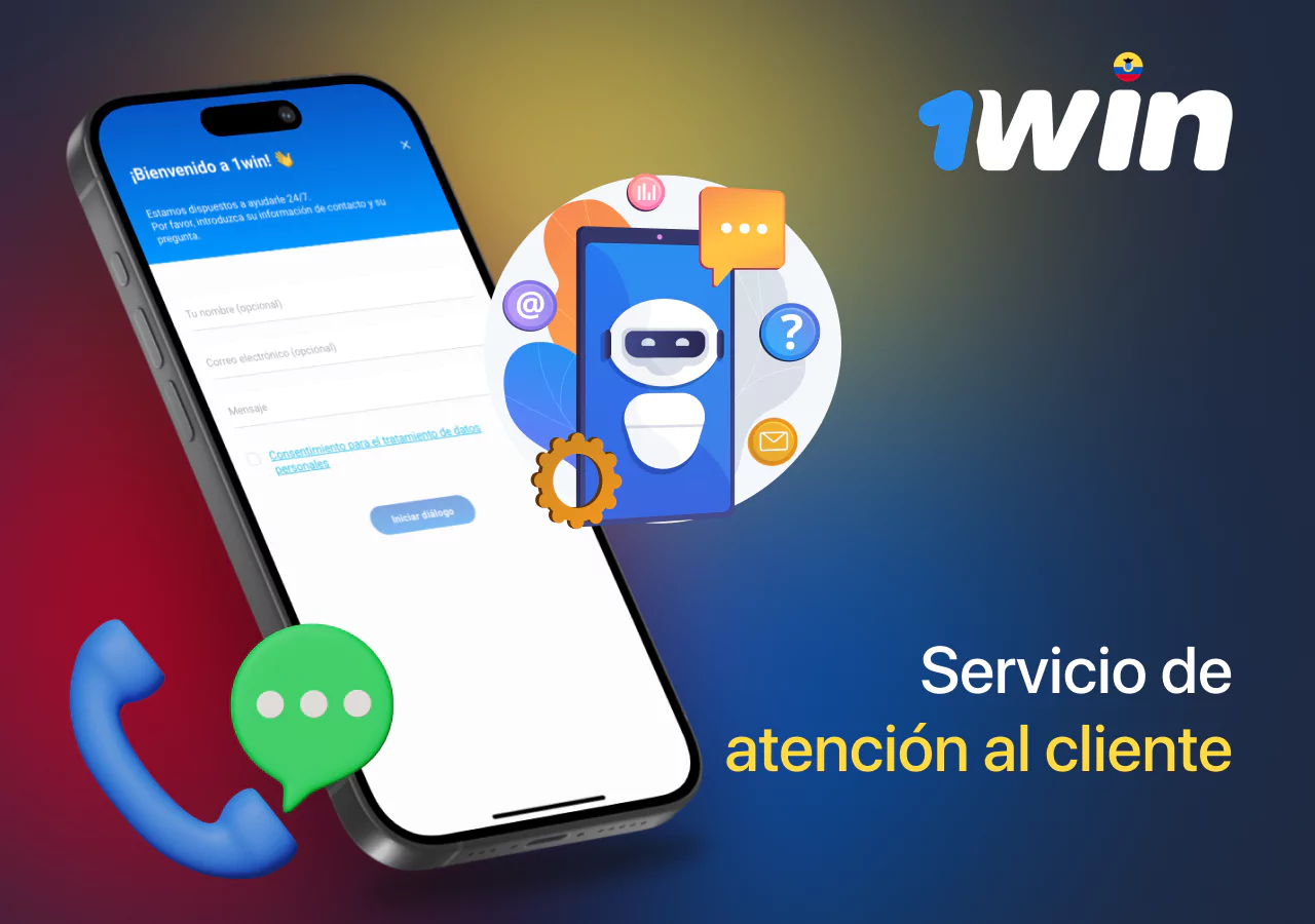 Asistencia permanente para los usuarios de 1Win Ecuador