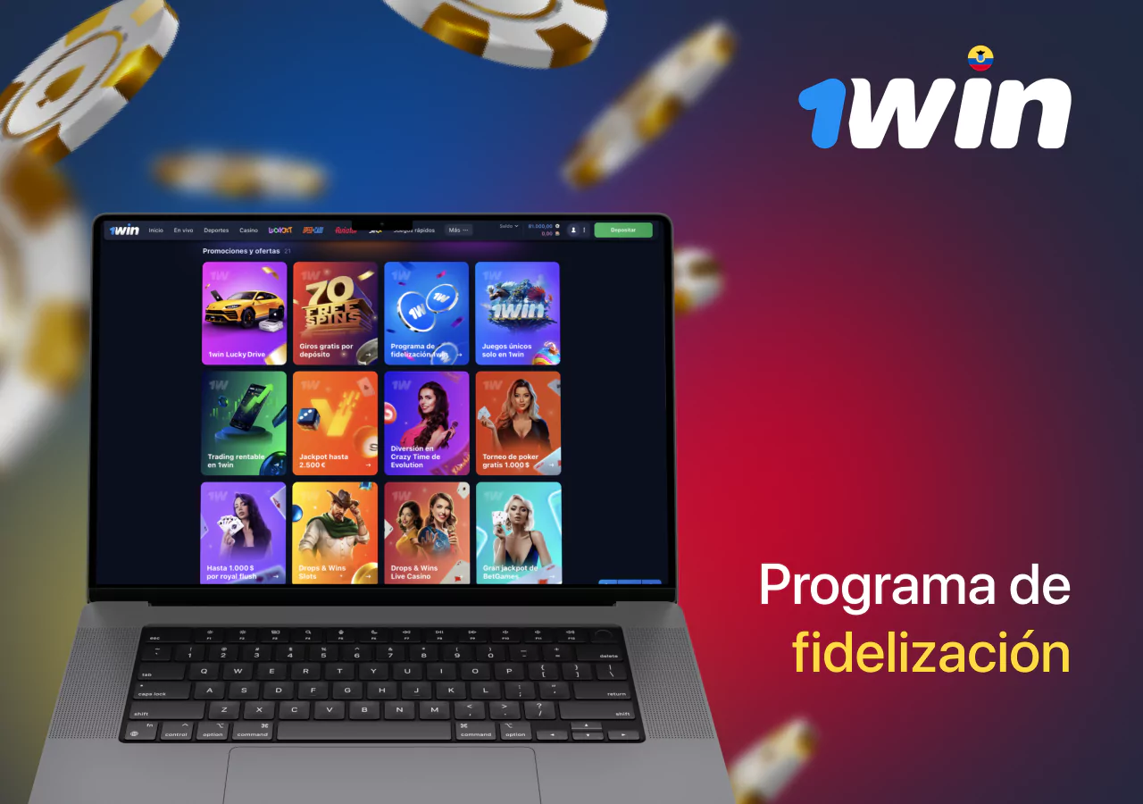 Programa de fidelización para usuarios de casinos