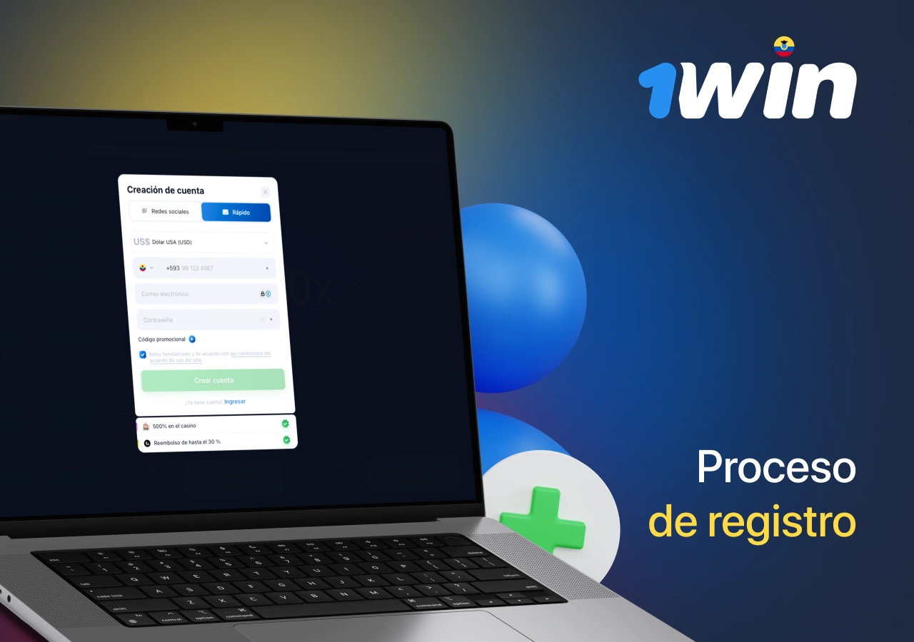 Registrar una cuenta en una plataforma de casino en línea en Ecuador