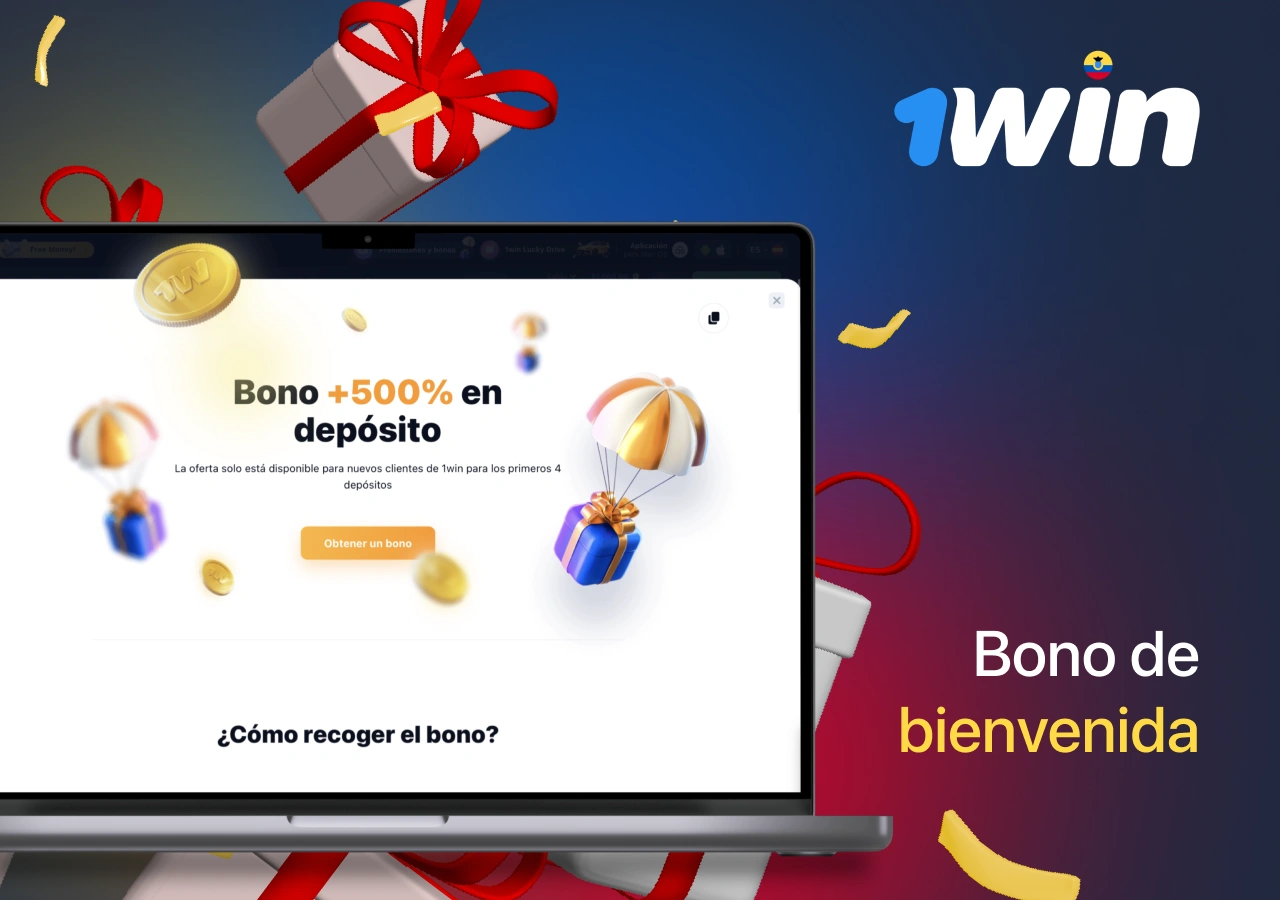 Oferta de bonificación al registrar una cuenta en 1Win