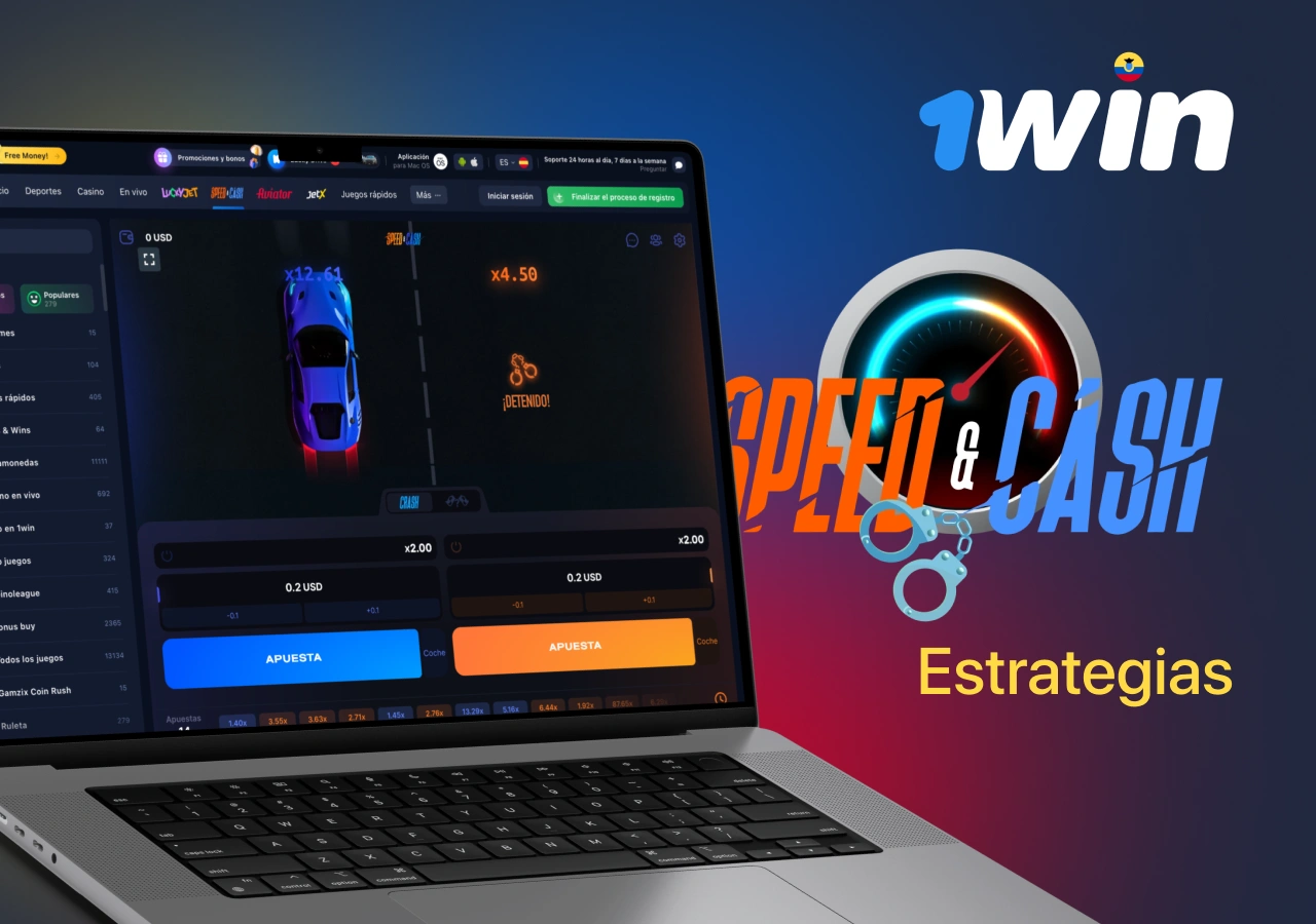 Estrategia para ganar Speed-n-Cash en 1Win